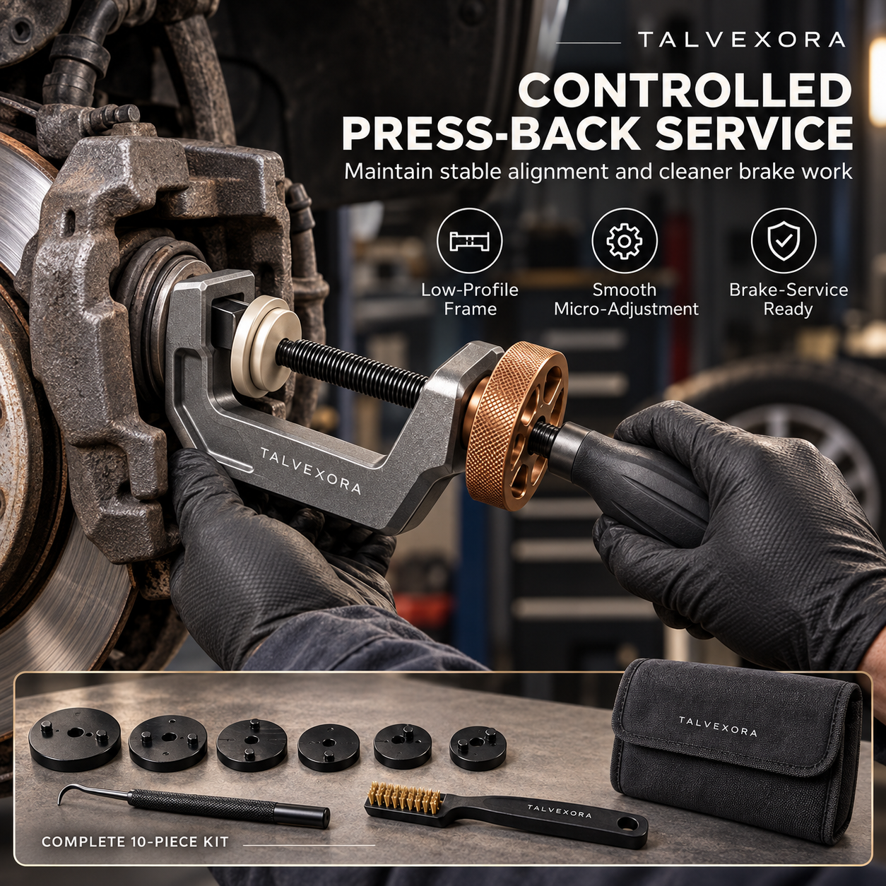 Piston press-back service